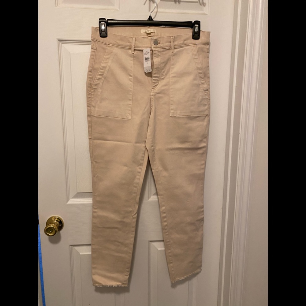 Loft Cargo khakis nwt